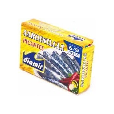 Diamir sardines piquants 90g