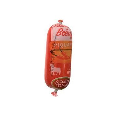 Dindy saucisson boeuf piquant 200g