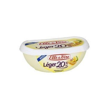 Elle&Vire beurre doux léger 20%