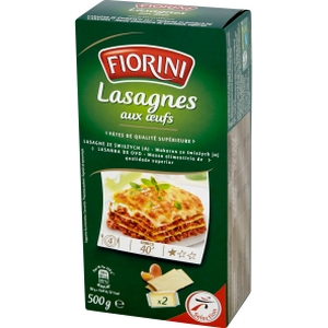 Fiorini lasagne aux oeufs 500G