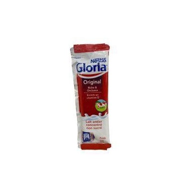 Gloria lait concentré non sucré en sachet 29g