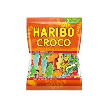 Haribo croco bonbons gélifiés 280g