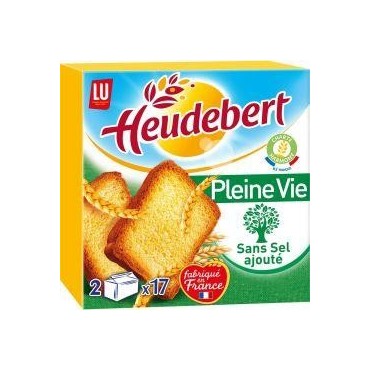 Heudebert biscotte sans sel 300g