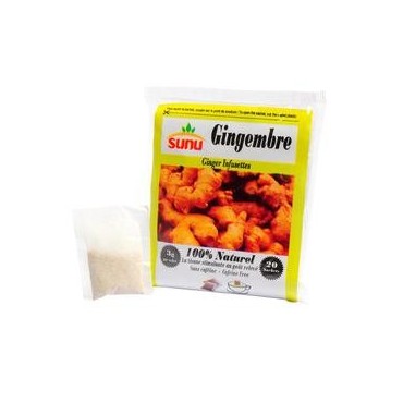 Infusion SUNU Gingembre 20 Sachets