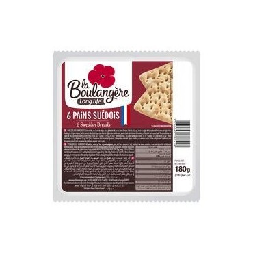 La Boulangère 6 Pains Suédois 180G