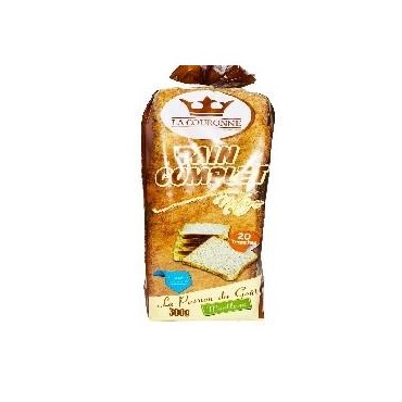 La Couronne pain complet en tranches 300g