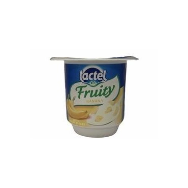 Lactel fruity banane 125g