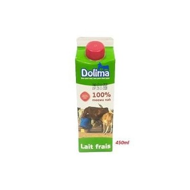 Lait frais entier dolima 450ml