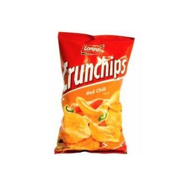 Lorenz crunchips red chili 100G