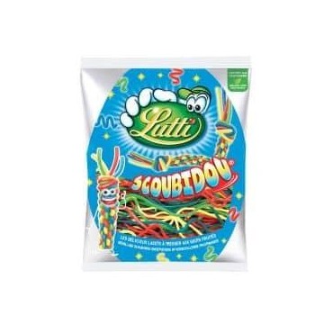 Lutti Scoubidou confiserie gélifiée aromatisée goût fruité 300g