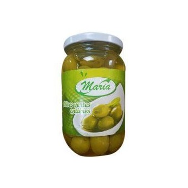 Maria olives vertes entières 340g