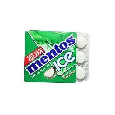 Mentos chewing gum Ice spearmint