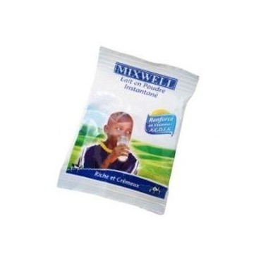 Mixwell lait en poudre écrémé enrichi instantané sachet 25g