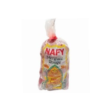Nafy merguez rouge surgelé sachet 500g