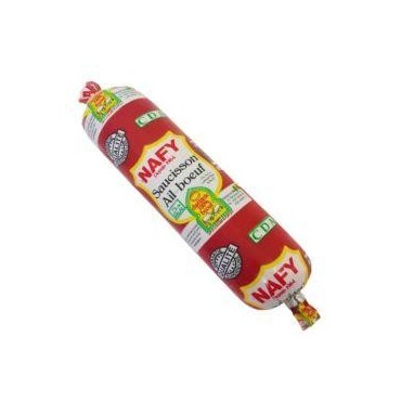 Nafy saucisson ail boeuf 100g