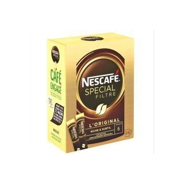 Nescafé café Spécial filtre l'original x25 sticks 50g