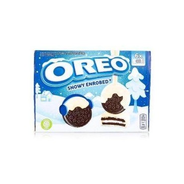 Oreo biscuits enneigés & enrobés au chocolat blanc x6 246 g