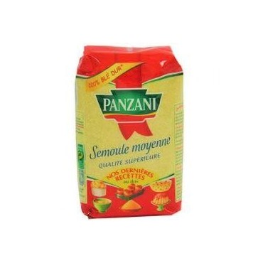 Panzani semoule moyenne de blé dur 500g