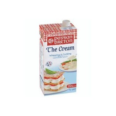 Paysan Breton crème liquide stérilisée UHT 35% M.G. 1L