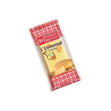 Paysan Breton fromage Emmental français en portion de 250g