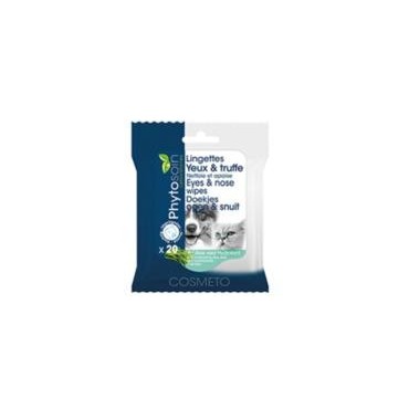 Phytosoin lingettes yeux & truffe pour chiens et chats x 20