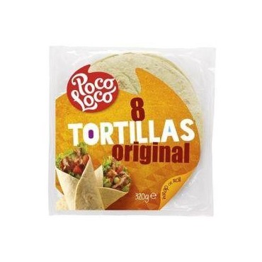 Poco Loco 8 tortillas original 320 g