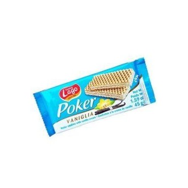Poker gaufrettes à la crème de vanille 45 g