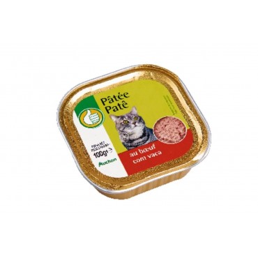 Pouce barquette pâtée au bœuf 100g