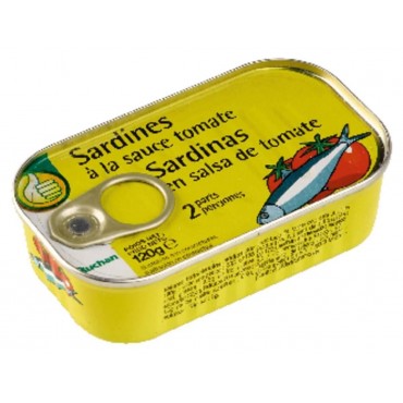 Pouce sardines à la sauce tomate 120g