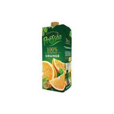 Pressea 100% Orange Brique 1L Sans Sucres Ajoutées