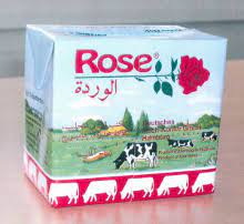 Rose Lait Entier Demi Ecremé 1L
