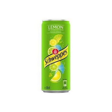 Schweppes lemon boisson gazeuse canette 33 cl