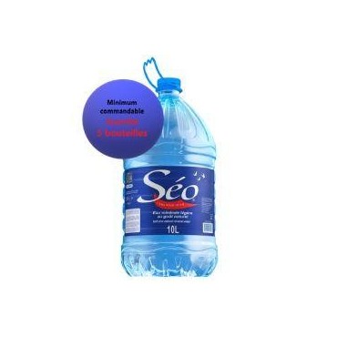 Séo eau minérale naturelle bouteille 10L