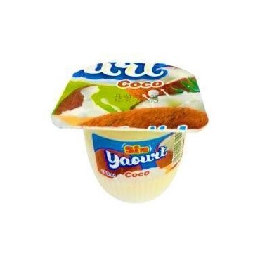 Sim yaourt goût coco pot 100g