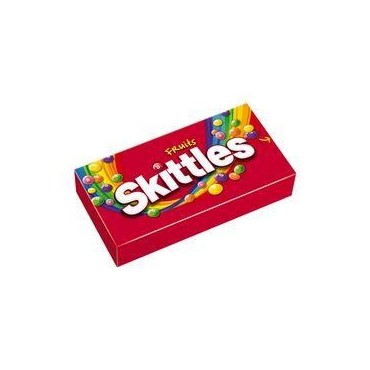 SKITTLES aux fruits boîte de 45g