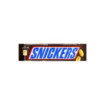 Snickers chocolat au lait et caramel avec des cacahuètes grillées 1...
