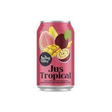 Spring Valley 100% Jus Tropical 33CL