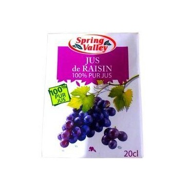 Spring Valley Jus de raisin - 20 cl