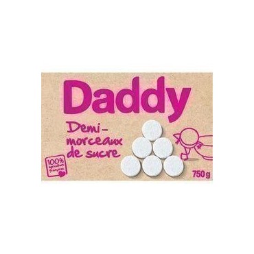 Sucre Daddy Demi Rond 750G