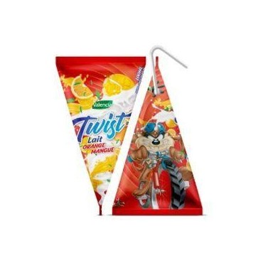 Valencia Twist boisson au lait à base de concentré d'orange et de...
