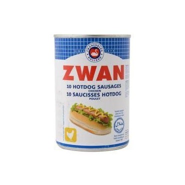 Zwan saucisses hot dog poulet 200g